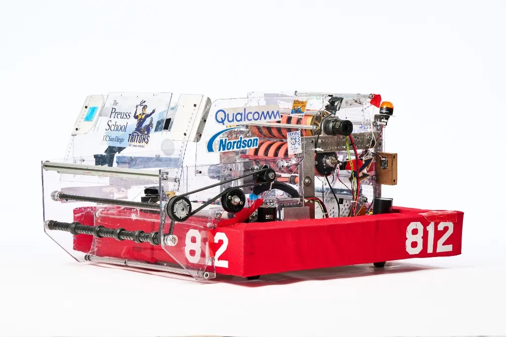 Team 812's 2026 competition robot, Big Jiawei.